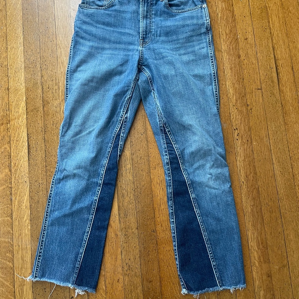 Everlane Blue Ankle Cropped Jeans